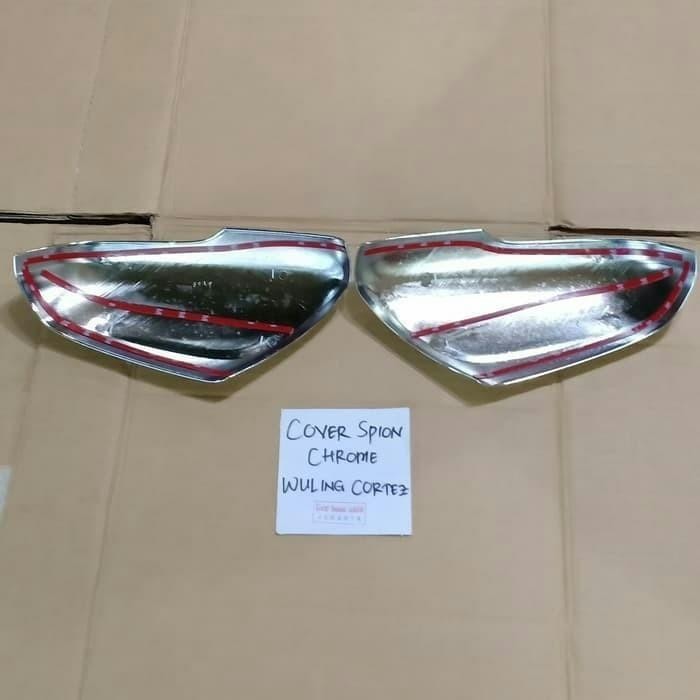 Cover Spion Chrome Wuling Cortez Non Led Premium Original