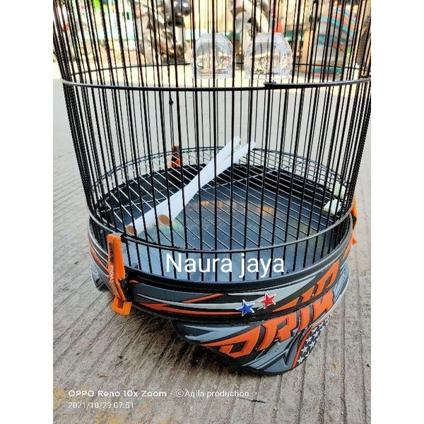 PROMO KANDANG Kandang Lovebird PVC Oriq jaya 3D
