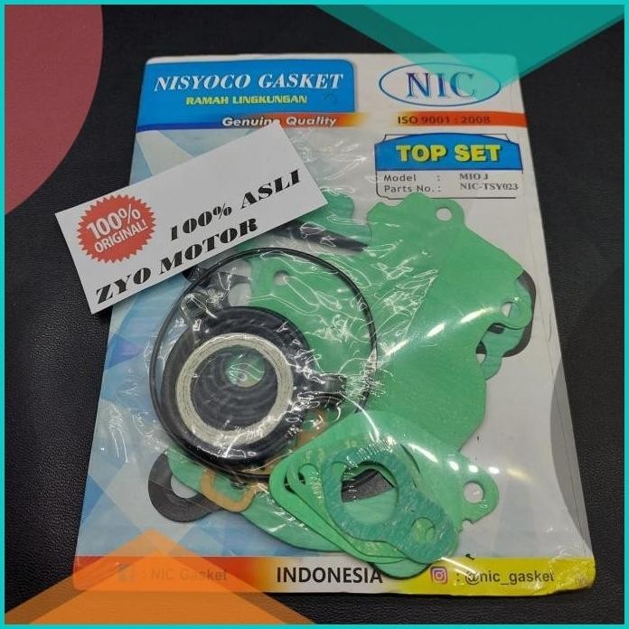 PAKING GASKET TOP SET MIO J ASLI 100% YAMAHA FINO MIO GT ORI 16novz3 t