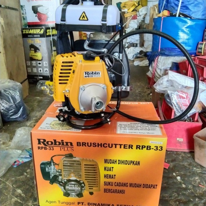 MESIN POTONG RUMPUT ROBIN RPB-33