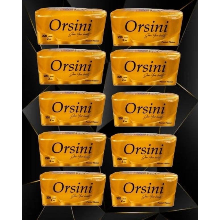 Tissue Facial ORSINI 180 sheet (Paket 10 pcs)