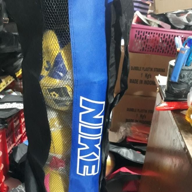 Tas Bola Isi 3 / Tas Bola Voli / Tas Bola Futsal / Sepak / Basket | Tokosaffaa