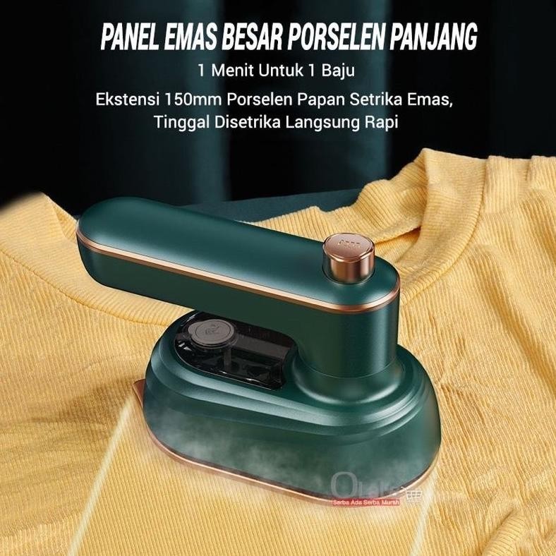 Terlaris Setrika Uap Portable Travel Sederhana Minimalis 360 Derajat / Seterika Uap Listrik