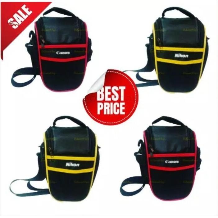 Terbaru Tas Kamera Canon Nikon - Camera Bag Segitiga