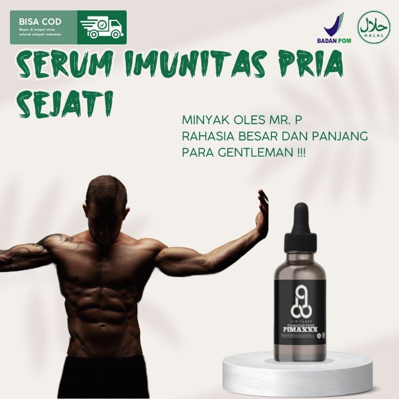 PIMAXXX Minya Oles MR. P - Multivitamin Suplemen obat terbaik pembesar dan panjang Penis MR.P Ampuh 