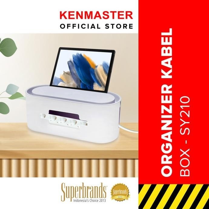 

Best Sales Kotak Organizer Kabel Charger / Wire Cable Management Box Sy-210-Ol039 Terbaik