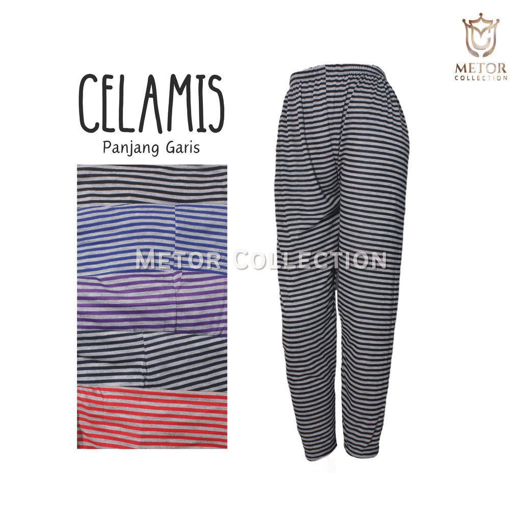 Legging Panjang Wanita Motif Garis Celamis Panjang Wanita Motif Garis Celamis Motif Garis Legging Pa