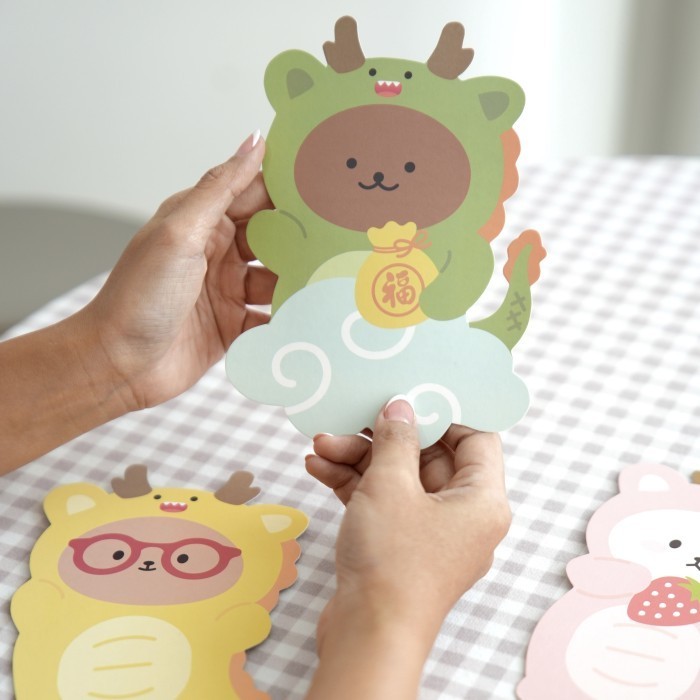 

Cute Dragon Angpao with Custom Name - Angpao Imlek 2024 - Goodmoments