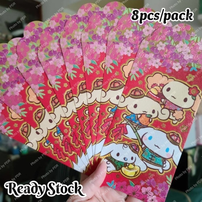 

Diskon Ampao Angpao Imlek 2022 Sanrio Original Isi 8 Cinnamorol Flower