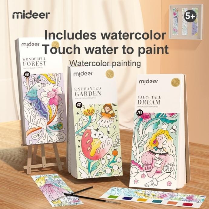 

Mideer Watercolour Painting Mainan Edukasi Anak