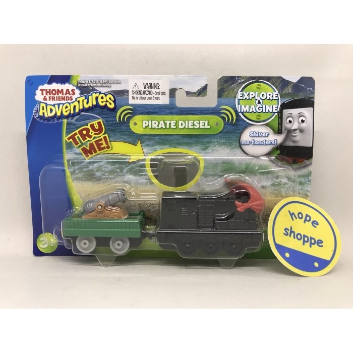 Thomas and Friends Adventures - Pirate Talking Train Diecast