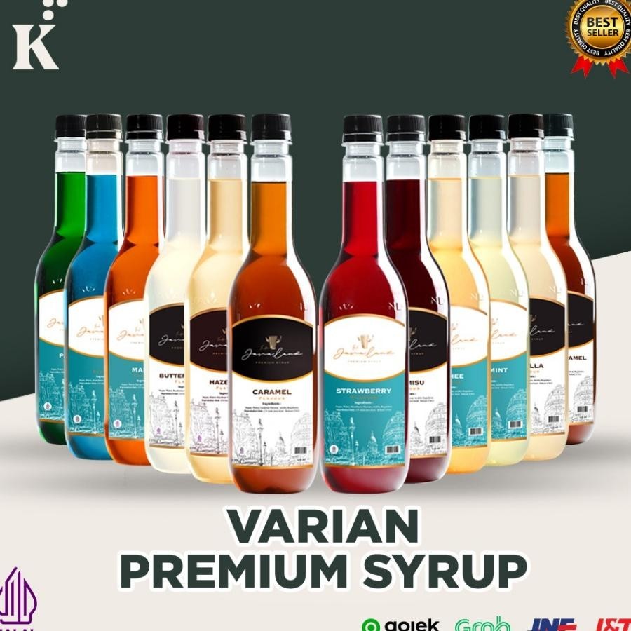 

Syrup/Sirup Javaland Aneka Rasa 650 Ml