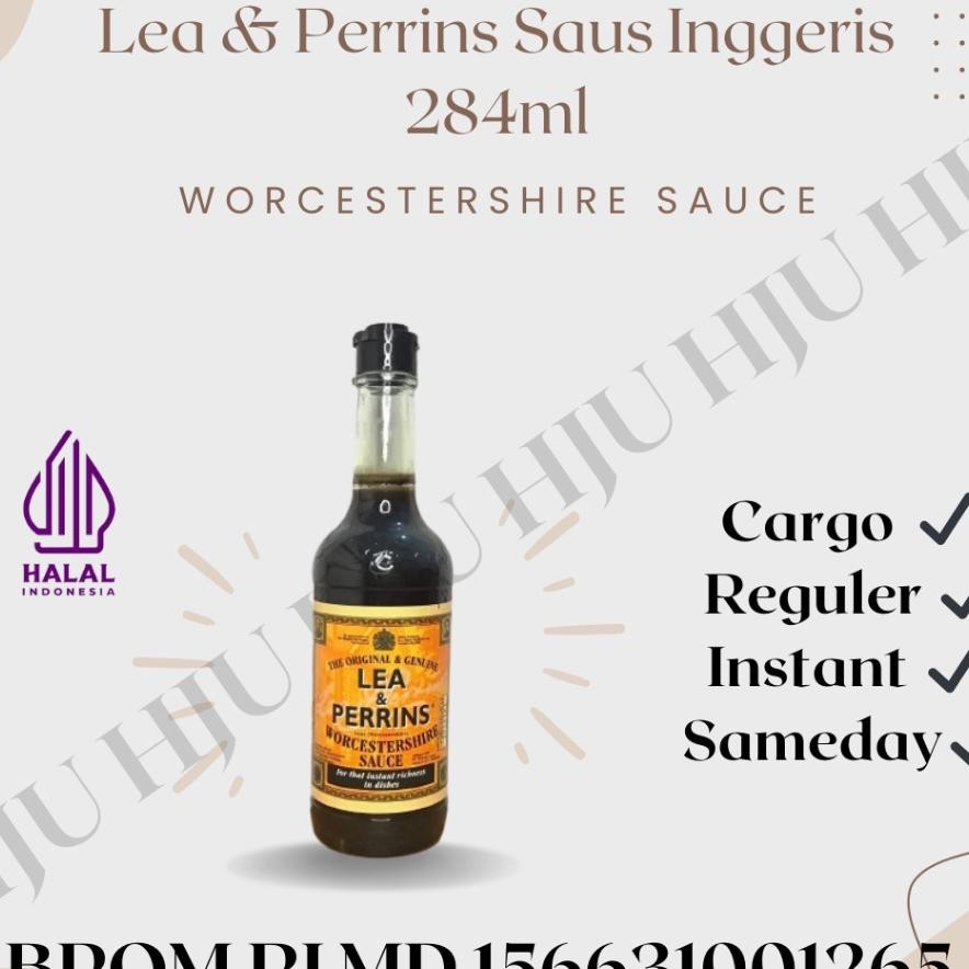 

Lea Perrins Saus Inggeris 284Ml Worcestershire Sauce