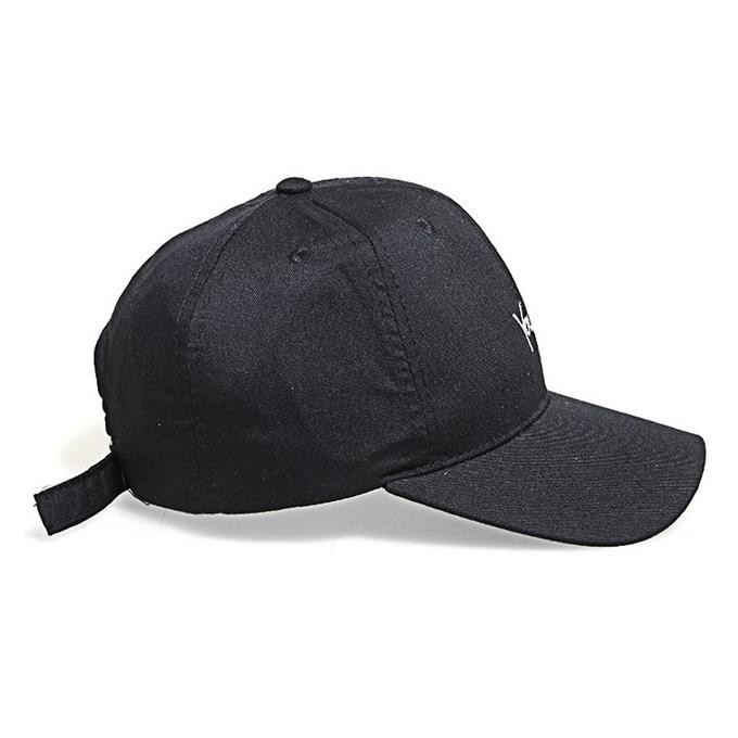 Hamlin Drsh Topi Baseball Aksesoris Fashion Pria Wanita Bordir - Black | Zaragiza