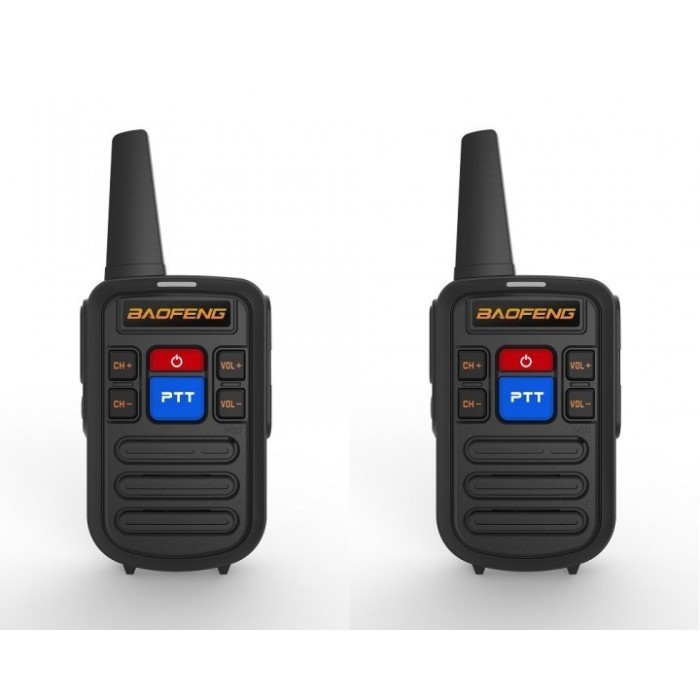BAOFENG BF-C50 HT UHF ORI BARU GARANSI MINI SEPASANG C-50 BFC50 RADIO