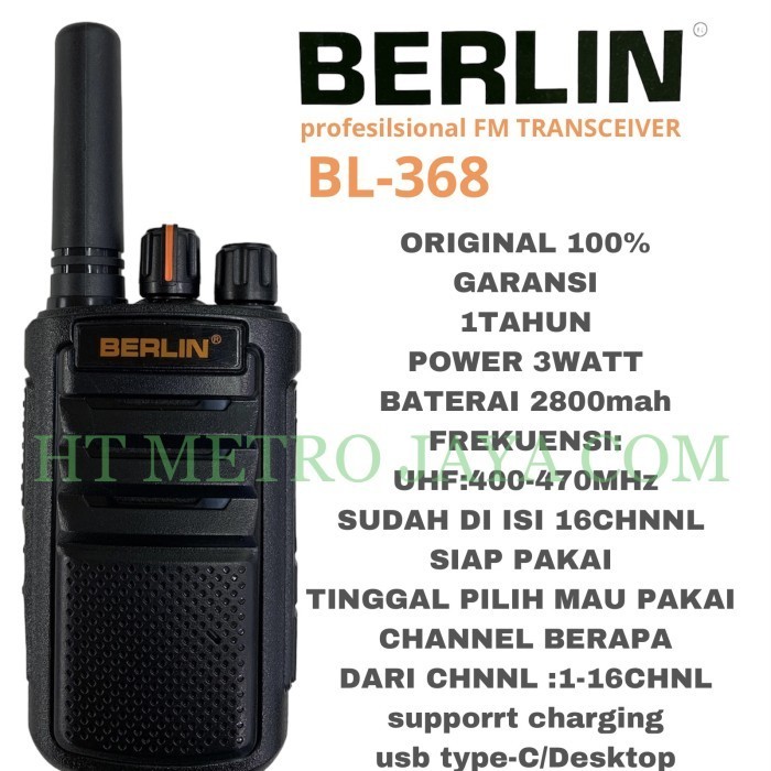 HT BERLIN BL 368 UHF