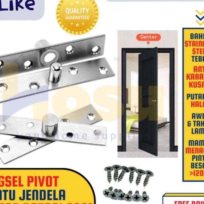 Engsel Poros/Engsel Pivot Salon / Engsel Pivot Engsel Poros Engsel Jendela Putar Engsel Pintu Putar 