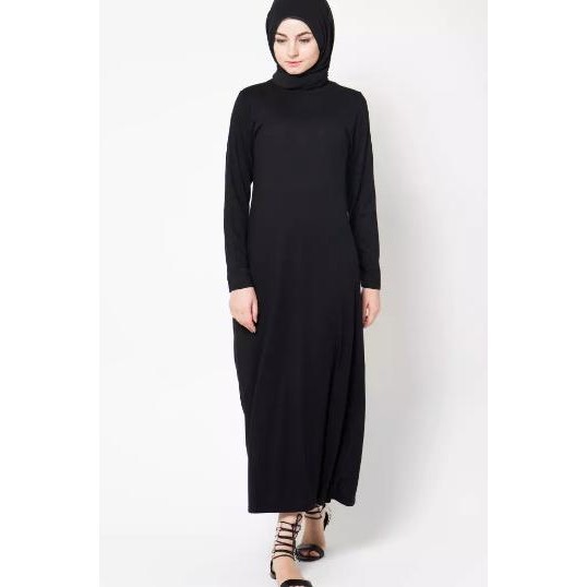 Manset Spandek Polos Panjang Daleman Gamis warna hitam putih dst