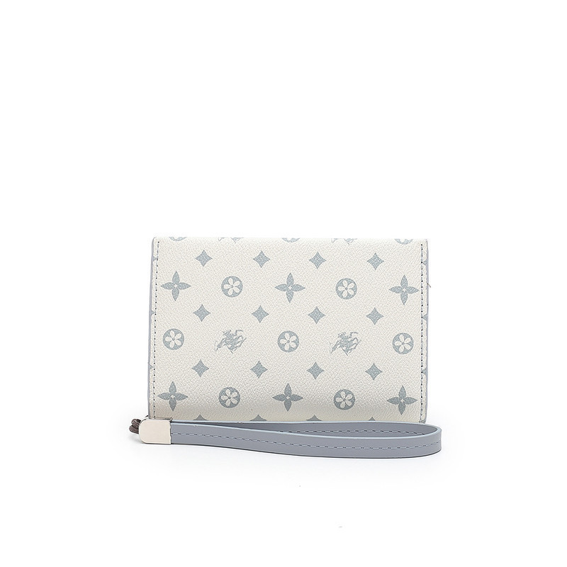 Swiss Polo RFID Short Purse / Wallet (Dompet Wanita) - Cokelat Wanita - SLP 67
