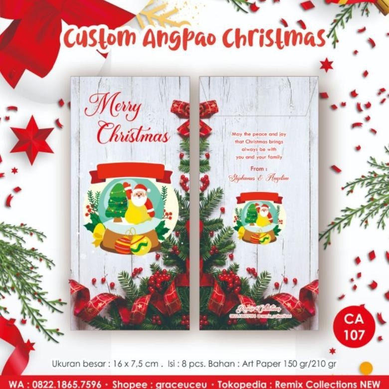 

Diskon Besar Angpao / Amplop Natal / Amplop Christmas / Xmas / Custom Ampop Big Sale