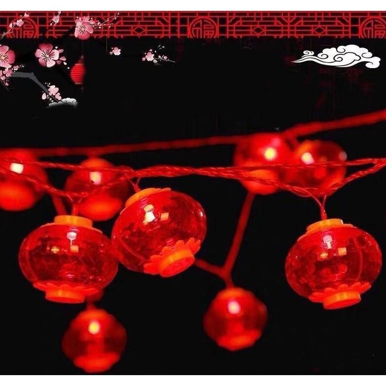 Termurah Lampu Led String Hiasan Lampu Imlek/Ornamen Imlek/Lampion Imlek/Lentera Imlek Big Sale