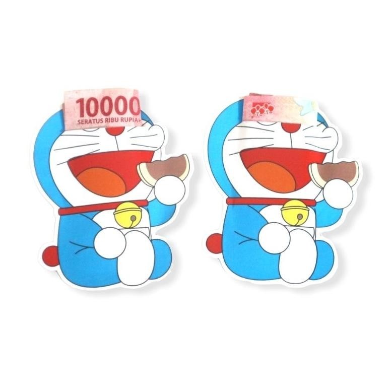 

Terlaris Amplop Angpau 3D Karakter Doraemon Isi 10 Pcs Big Sale
