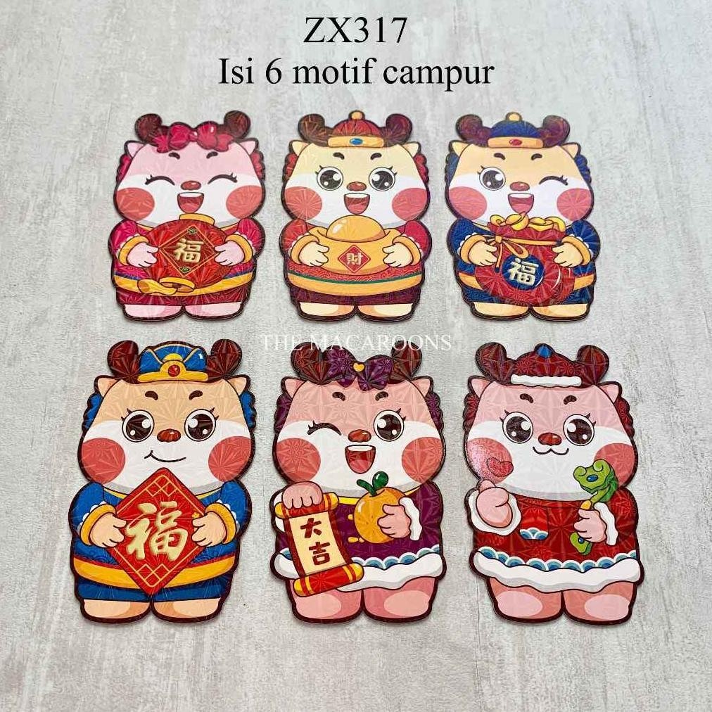 

Flash Sale Angpao Imlek 2024 /Hong Bao Fung Pao Shio Naga Terbaru Amplop Lunar New Year / Kado Chinese Dragon Diskom
