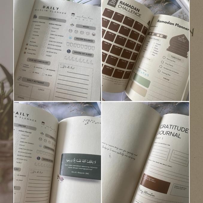 Book Muslim Planner /Book Planner Undate/ Muslim Journey/ Planner muslim/ Ramadan Planner/ Quran Tra