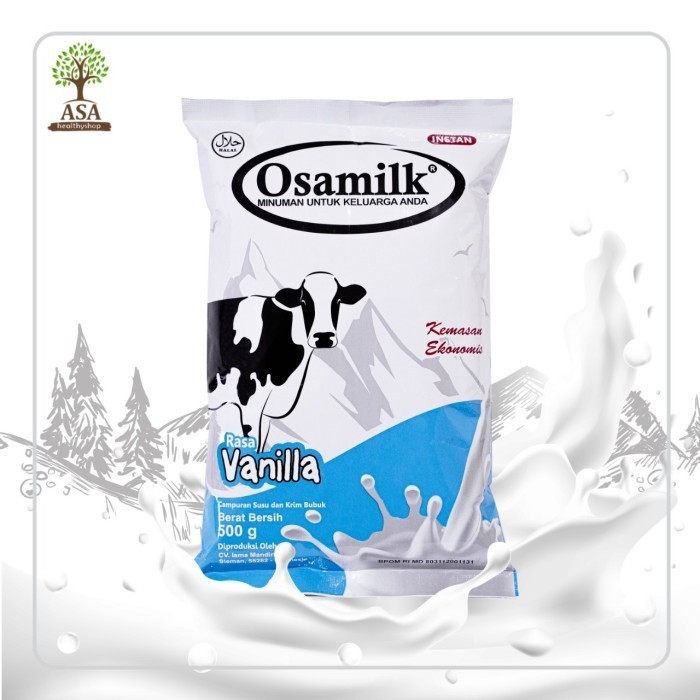 

Ready - Susu Bubuk Osamilk Vanilla 500 Gram