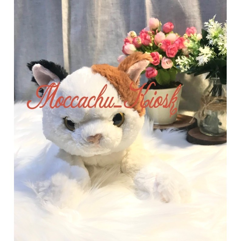 SUNLEMON PLUSH DOLL HIZA NEKO CALICO CAT / BONEKA KUCING CALICO