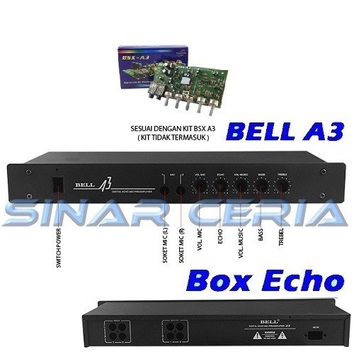 BOX BELL BSX-A3 PASANGAN KIT BSX A3 ECHO