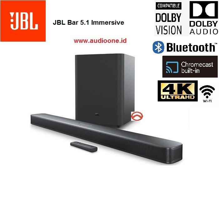 JBL BAR 5.1 BAR-5.1 BAR5.1 IMMERSIVE SOUNDBAR SURROUND