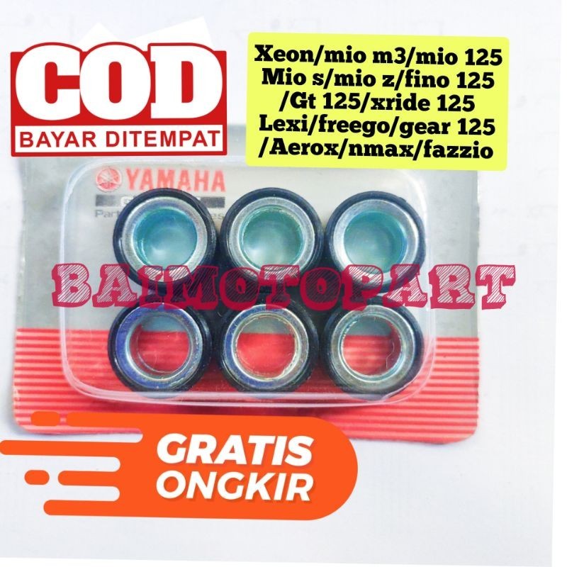 ORI roller motor mio m3 fino gt freego gear lexi 125 s z xeon fazzio COD BJM 316