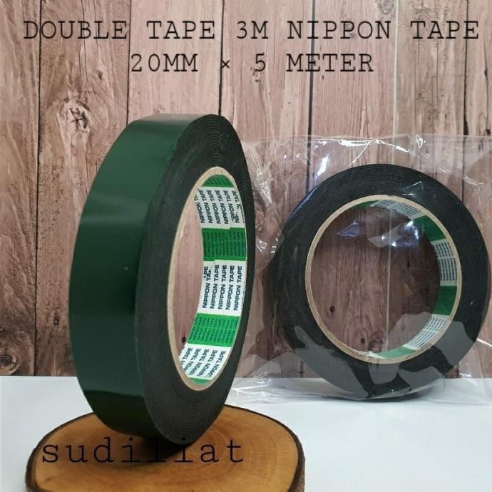 

Double Tape / Lem Bb / Bolak Balik Nippon Tape Hijau - 20Mm 4,5M