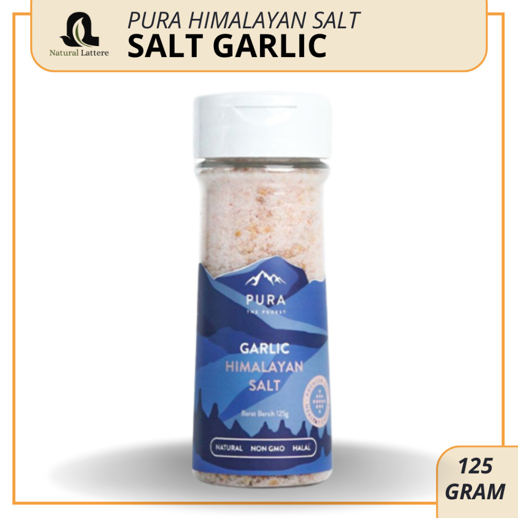 

Pura Himalayan Garlic Garam Bawang Putih Himalaya Natural 125 Gram