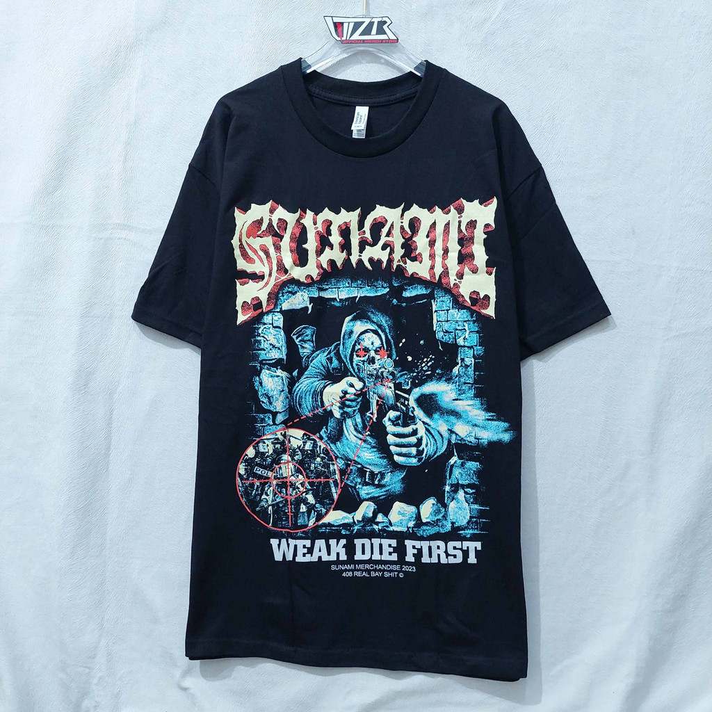 T Shirt Band Official SUNAMI - SHOOTER Original