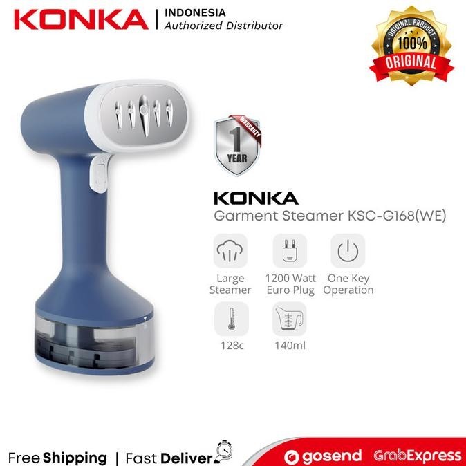 KONKA Garment Steamer | Setrika Uap Genggam - KSC-G168(WE)