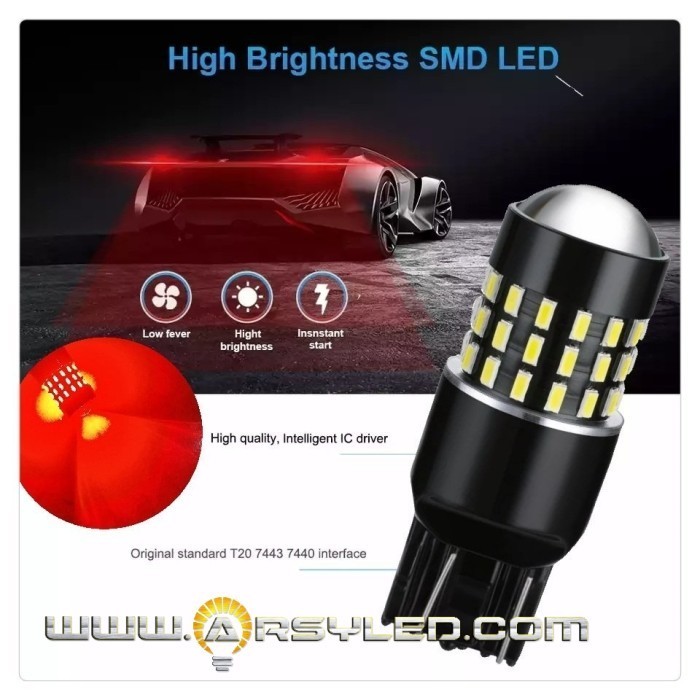 LAMPU REM T20 4 KAWAT LED EMPEROR MOBIL BRIO CALYA SIGRA MOBILIO RUSH