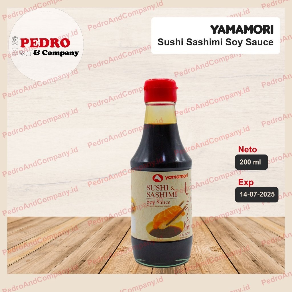 

Yamam Sushi Sashi Soy Sauce 200 Ml Saus Kecap Asin