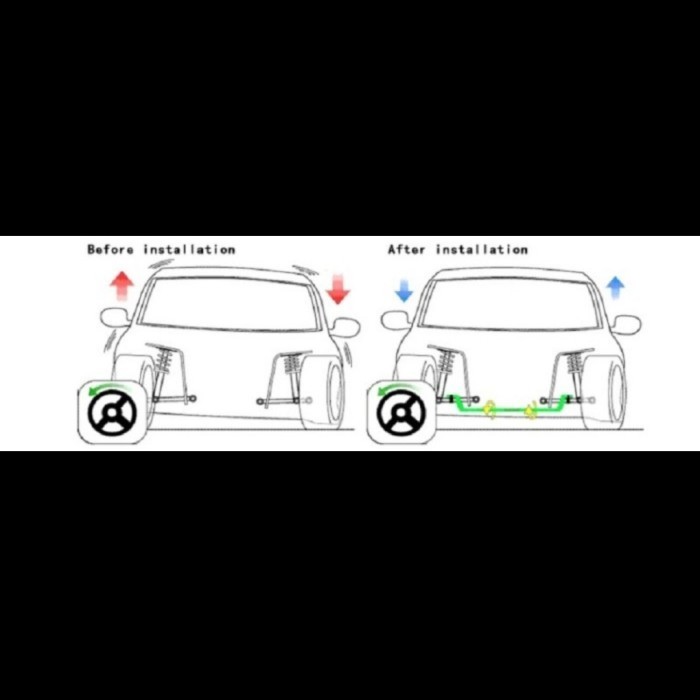 PROMO REAR ANTI ROLL STABILIZER ULTRA RACING TOYOTA RAIZE #ORIGINAL