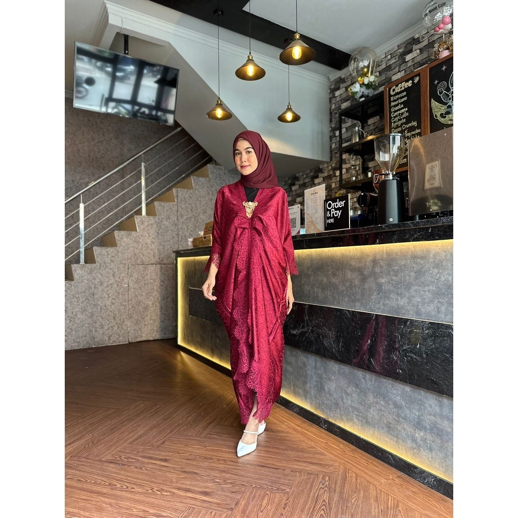 RIYANA KAFTAN/KAFTAN PESTA/KAFTAN JAGUAR/KAFTAN BROKAT