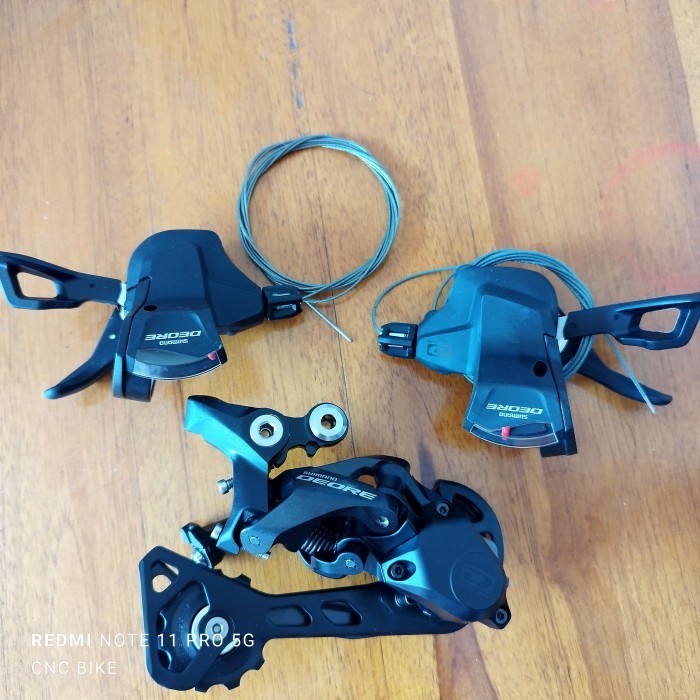 PAKET SHIFTER DAN RD DEORE M6000 GS MEDIUM 10 SPEED