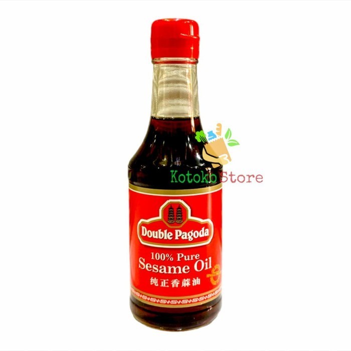 

Double Pagoda Pure Sesame Oil / Nyak Wijen Double Pagoda 250Ml