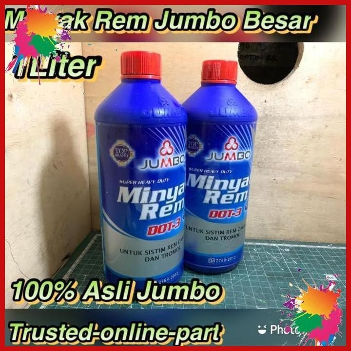 (TRP) MINYAK REM JUMBO 1LITER 100% ASLI JUMBO