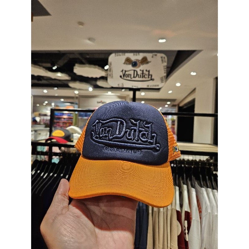 New Arrival Vondutch Cap Men - Von Dutch Topo Pria Original - Navy