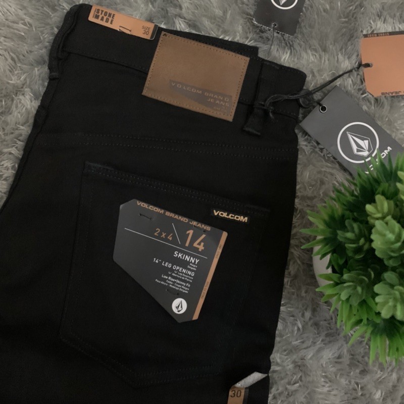 NEW LAUNCHING TERMURAH CELANA JEANS Celana Jeans Volcom Skinny Hitam