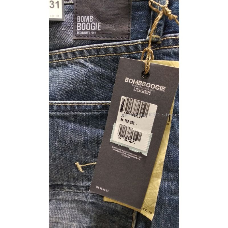 NEW LAUNCHING TERMURAH CELANA JEANS REGULAR BOMBBOOGIE ORIGINAL CELANA JEANS STANDAR CELANA PRIA