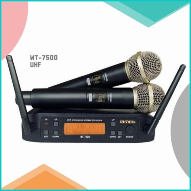 mic wireless bmb wt 7500 original microphone bmb wireless WT 7500 16no
