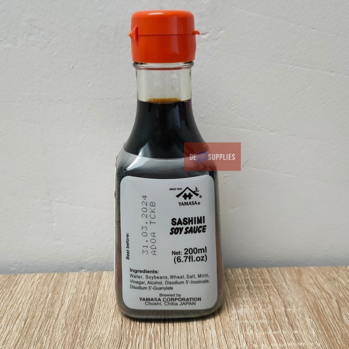 

Yamasa Sashi Soy Sauce 200Ml - Kecap Saus Sushi Sashi Shoyu Jepang