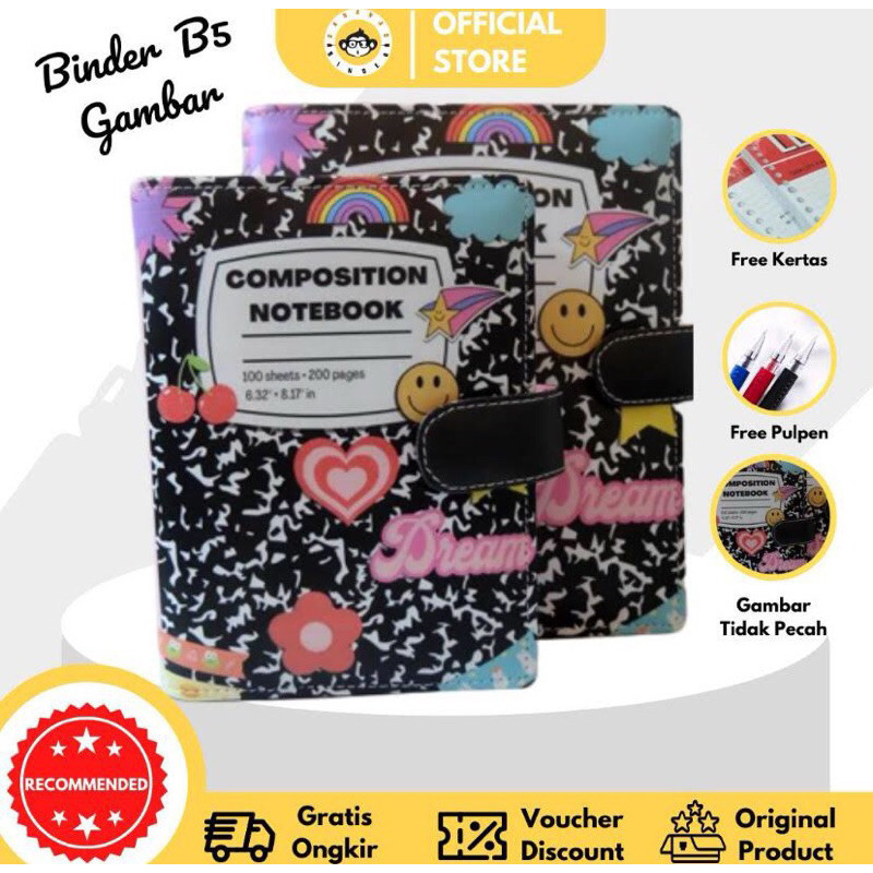 

Binder Composition printing A5 & B5